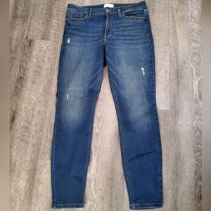 Studio Dark Blue Women's Skinny Jeans A4